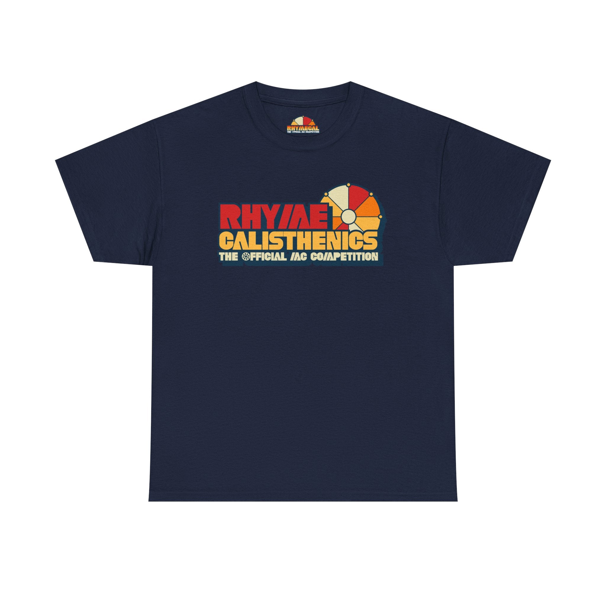 Calisthenics Retro Logo Tee — "RHYME CALISTHENICS: The Official MC Competition"