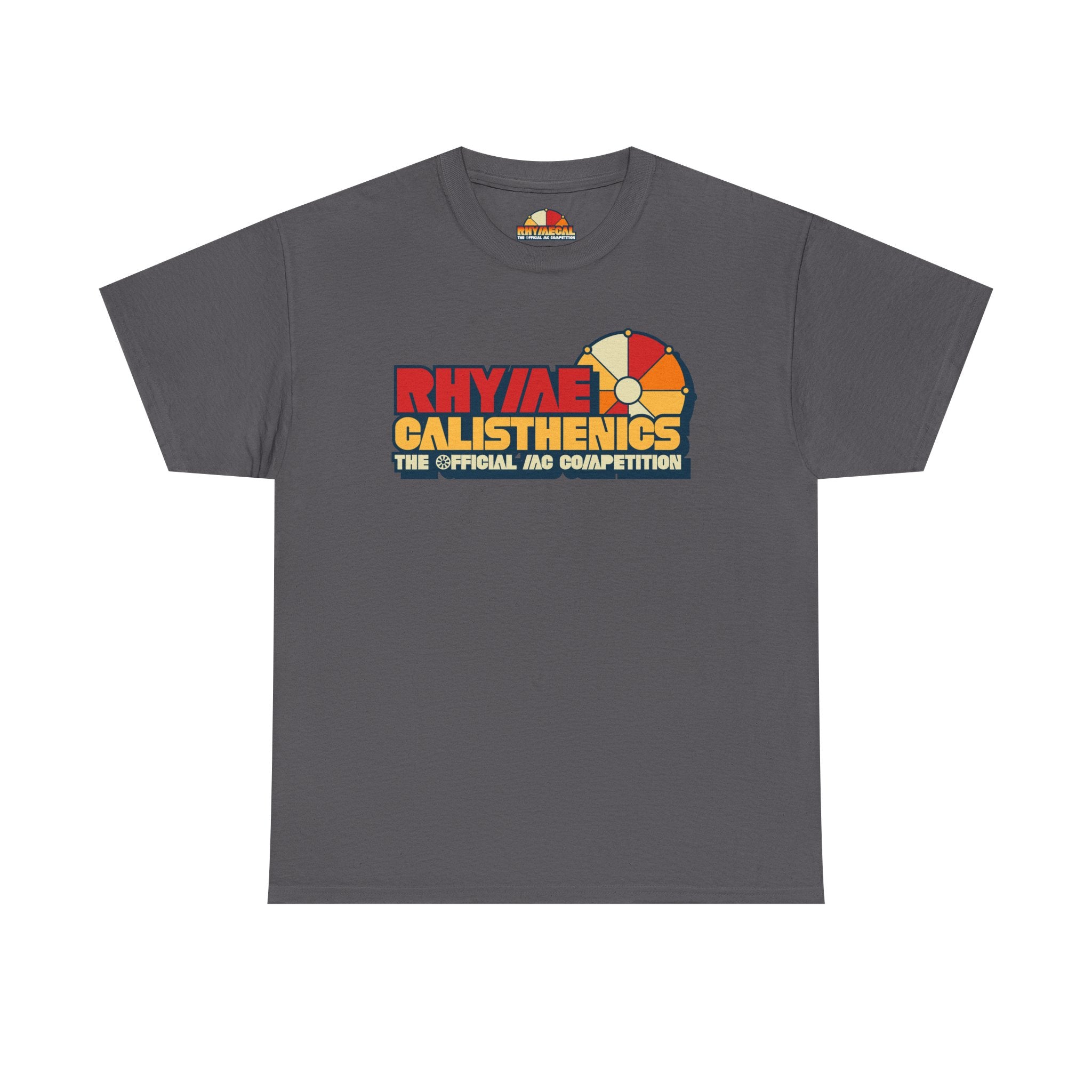 Calisthenics Retro Logo Tee — "RHYME CALISTHENICS: The Official MC Competition"
