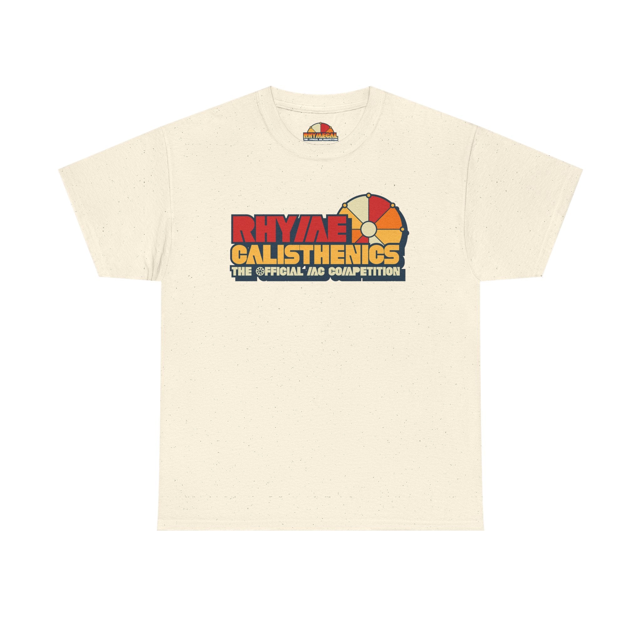 Calisthenics Retro Logo Tee — "RHYME CALISTHENICS: The Official MC Competition"